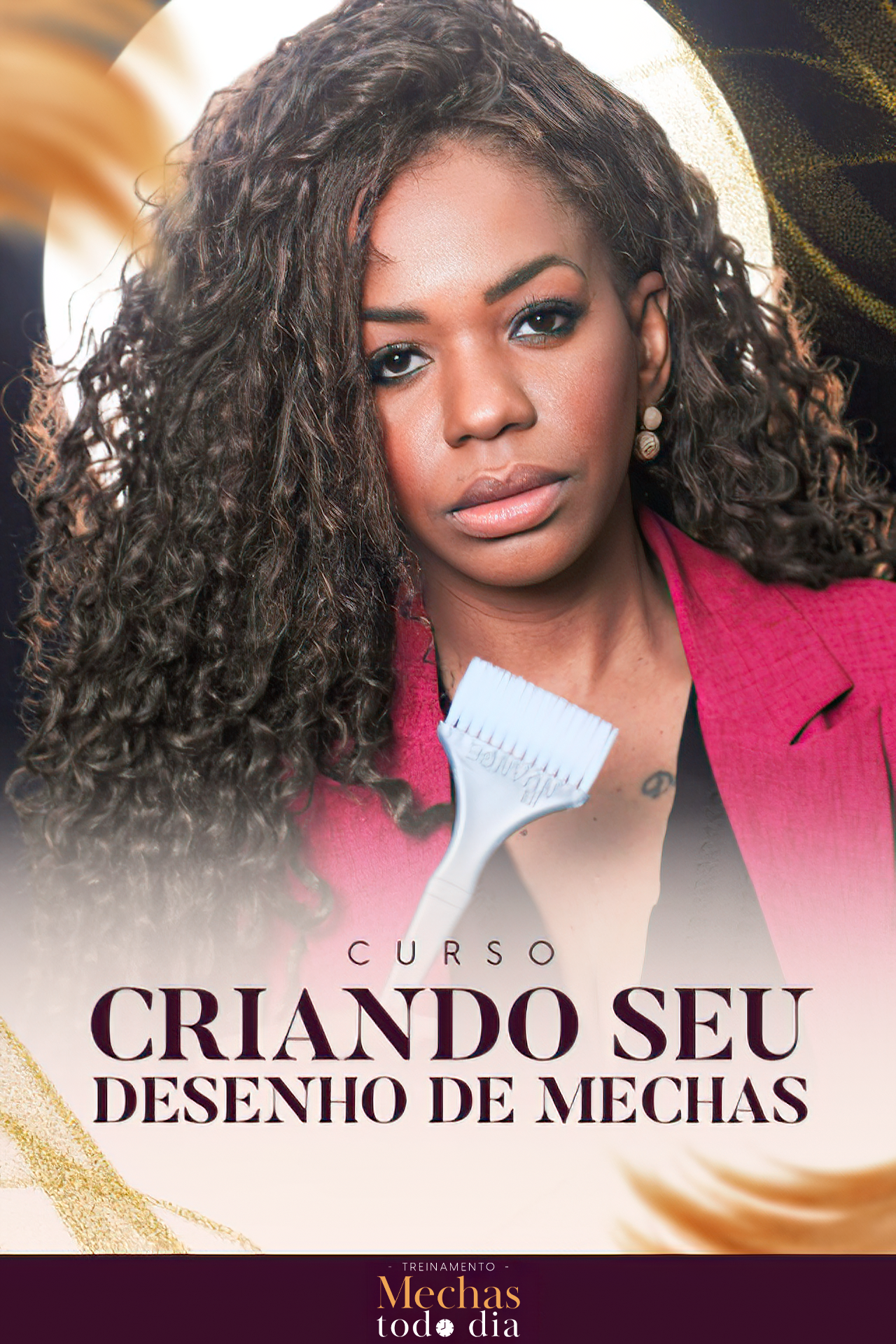 Criando seu desenho de mechas Criando seu desenho de mechas